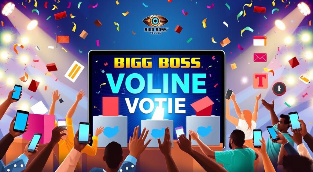 bigg boss telugu 3 vote online