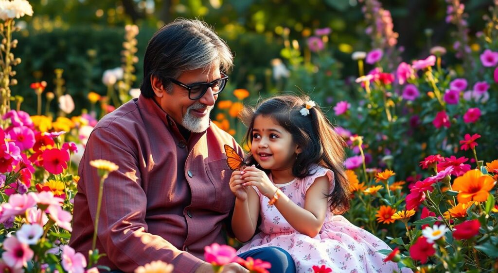 Amitabh Bachchan and Aaradhya