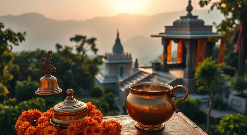 traditional Indian good morning visuals